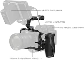 طقم قفص كاميرا SmallRig Advanced لـ Nikon ZR (6941590024721) — صورة 6