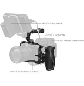 Kit de cage de caméra SmallRig Advanced pour Nikon ZR (6941590024721)