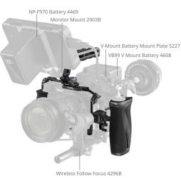 Kit de cage de caméra SmallRig Advanced pour Nikon ZR (6941590024721)