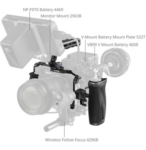 Kit de cage de caméra SmallRig Advanced pour Nikon ZR (6941590024721)