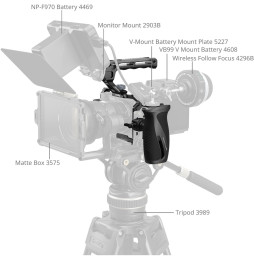Kit de cage de caméra SmallRig Advanced pour Nikon ZR (6941590024721)