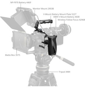 Kit de cage de caméra SmallRig Advanced pour Nikon ZR (6941590024721)