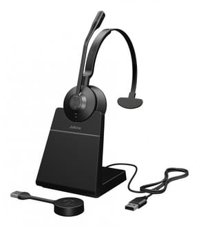Micro-casque Jabra Engage 55 SE Mono UC avec adaptateur USB-A (9653-415-111)