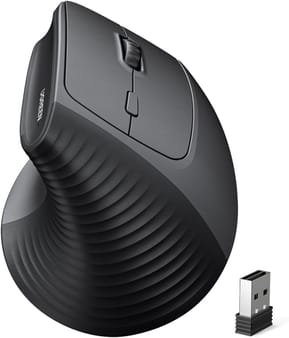 Souris sans fil Ugreen Vertical M571 Ergonomique 2.4GHz - Noir (55916)