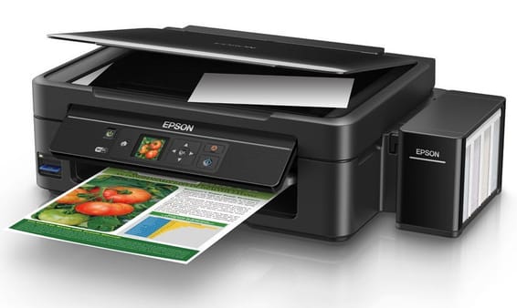 Imprimante Wi-Fi Couleur Multifonction Jet d'encre Epson L455 (C11CE24403)