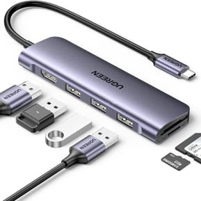 HUB USB-C Ugreen 6 en 1 - 4K (20956A) — image 2
