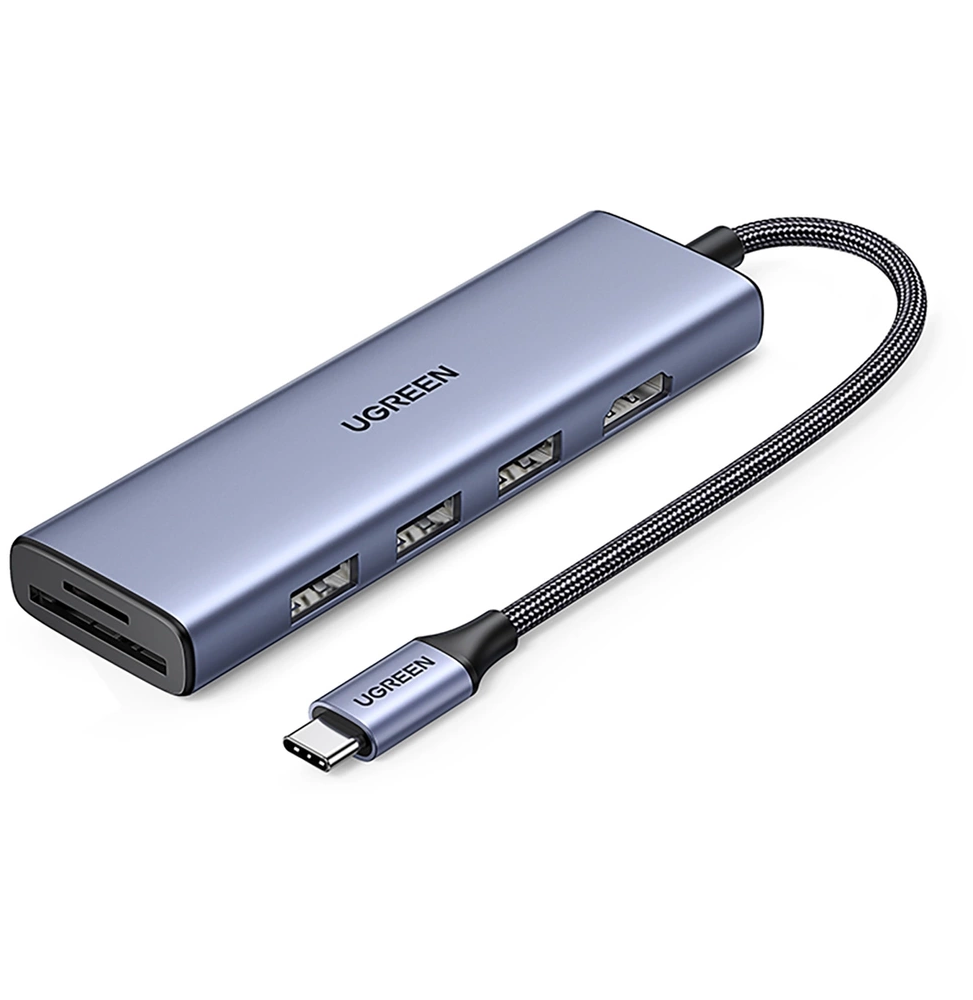 HUB USB-C Ugreen 6 en 1 - 4K (20956A)