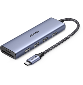 HUB USB-C Ugreen 6 en 1 - 4K (20956A)