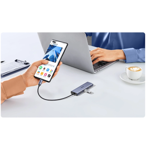 HUB USB-C Ugreen 6 en 1 - 4K (20956A)