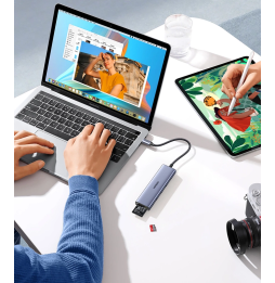 HUB USB-C Ugreen 6 en 1 - 4K (20956A)