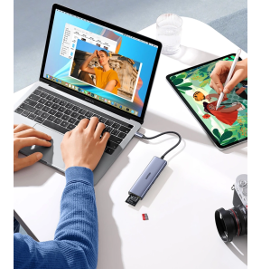HUB USB-C Ugreen 6 en 1 - 4K (20956A)
