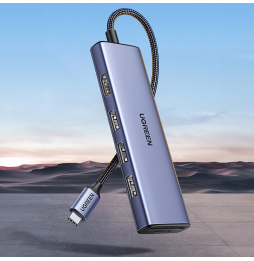 HUB USB-C Ugreen 6 en 1 - 4K (20956A)