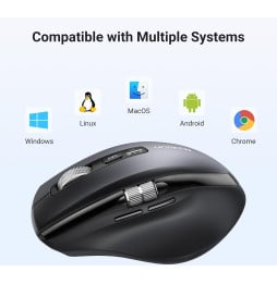 Souris sans fil Bluetooth Ugreen Multi-mode M751 (45792)