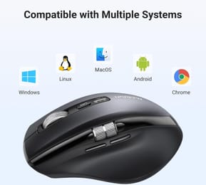 Souris sans fil Bluetooth Ugreen Multi-mode M751 (45792) — image 3