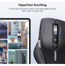 Souris sans fil Bluetooth Ugreen Multi-mode M751 (45792)