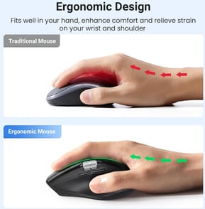 Souris sans fil Bluetooth Ugreen Multi-mode M751 (45792) — image 6