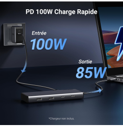 Hub USB-C Ugreen Revodok 8 en 1 (35625)
