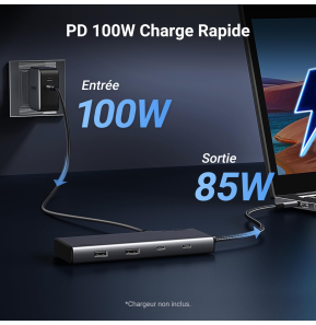 Hub USB-C Ugreen Revodok 8 en 1 (35625)
