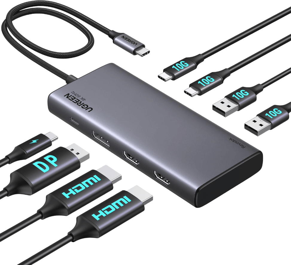Ugreen Revodok 8-in-1 USB-C Hub (35625) — image 1