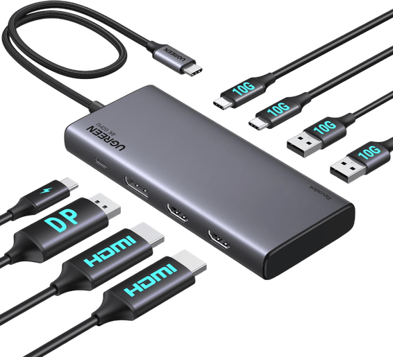 Hub USB-C Ugreen Revodok 8 en 1 (35625)