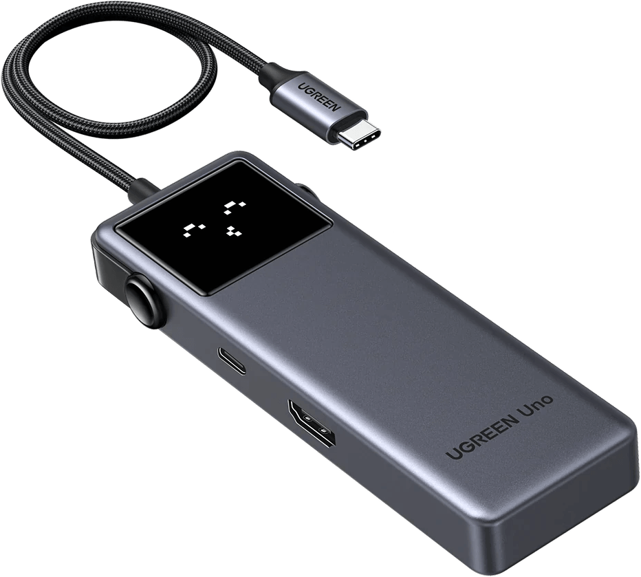 موزع USB-C Ugreen Uno 6-in-1 USB-C (35998) — صورة 1