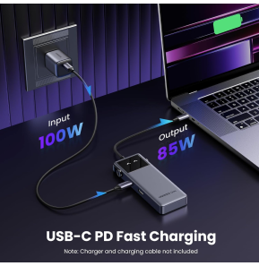 Hub USB-C Ugreen Uno 6-in-1 USB-C (35998)