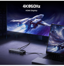 Hub USB-C Ugreen Uno 6-in-1 USB-C (35998)