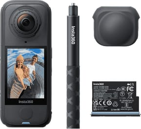 Kit de démarrage pour caméra d'action 360° Insta360 X4 Air (6977644764763)