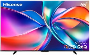 Téléviseur Hisense 65" Smart QLED 4K 65Q6Q + Récepteur TNT Intégré (HIS65Q6Q)