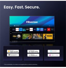 Téléviseur Hisense 65" Smart UHD 4K 65A6Q + Récepteur TNT Intégré (HIS65A6Q)