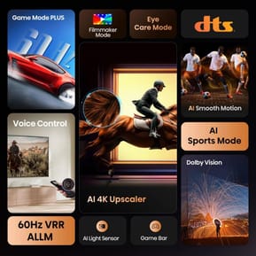 Téléviseur Hisense 65" Smart UHD 4K 65A6Q + Récepteur TNT Intégré (HIS65A6Q) — image 5