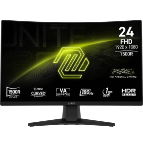 Écran incurvé Gaming 24" Full HD MSI MAG 242C...
