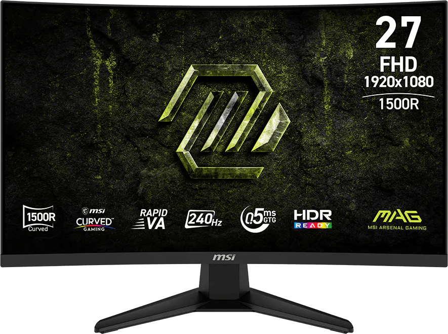 MSI MAG 275CF X24 27" Full HD Curved Gaming Monitor (9S6-3CE91H-012) — image 1