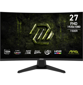 Écran incurvé Gaming 27" Full HD MSI MAG 275CF...