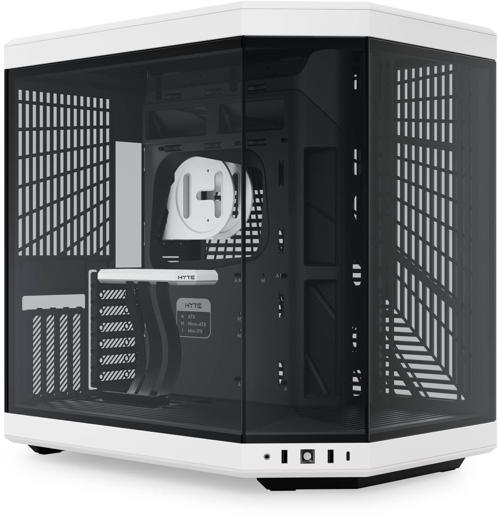 صندوق حاسوب للألعاب HYTE Y70 Mid-Tower (CS-HYTE-Y70-BW) — صورة 1