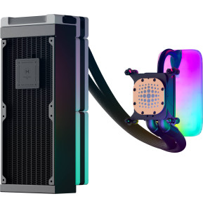 Watercooling liquide AIO RGB HYTE THICC Q60 240 mm (FAN-HYTE-Q60-BW)