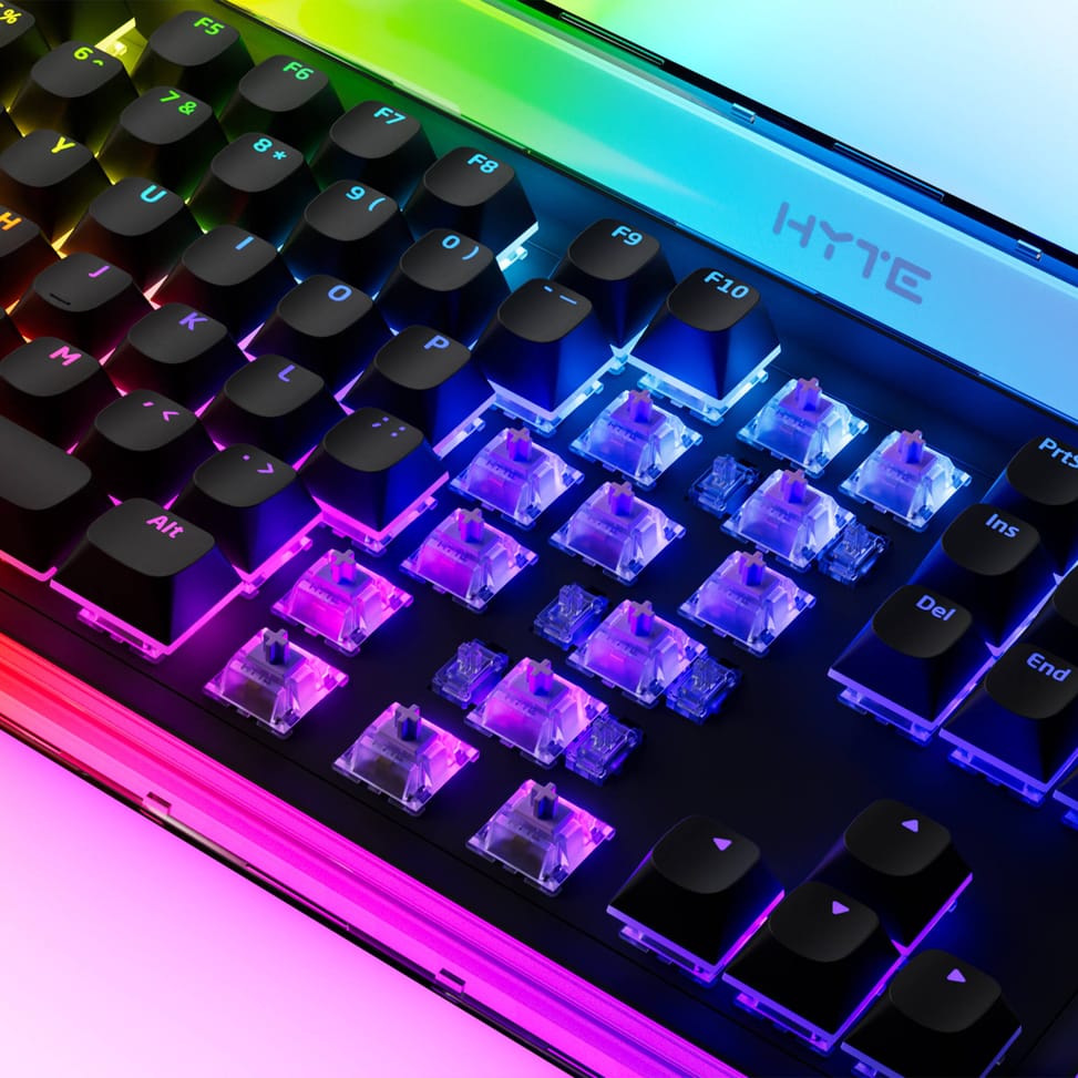 Clavier gaming rétroéclairé mécanique HYTE Keeb TKL(KB-HYTE-KEEB) — image 4