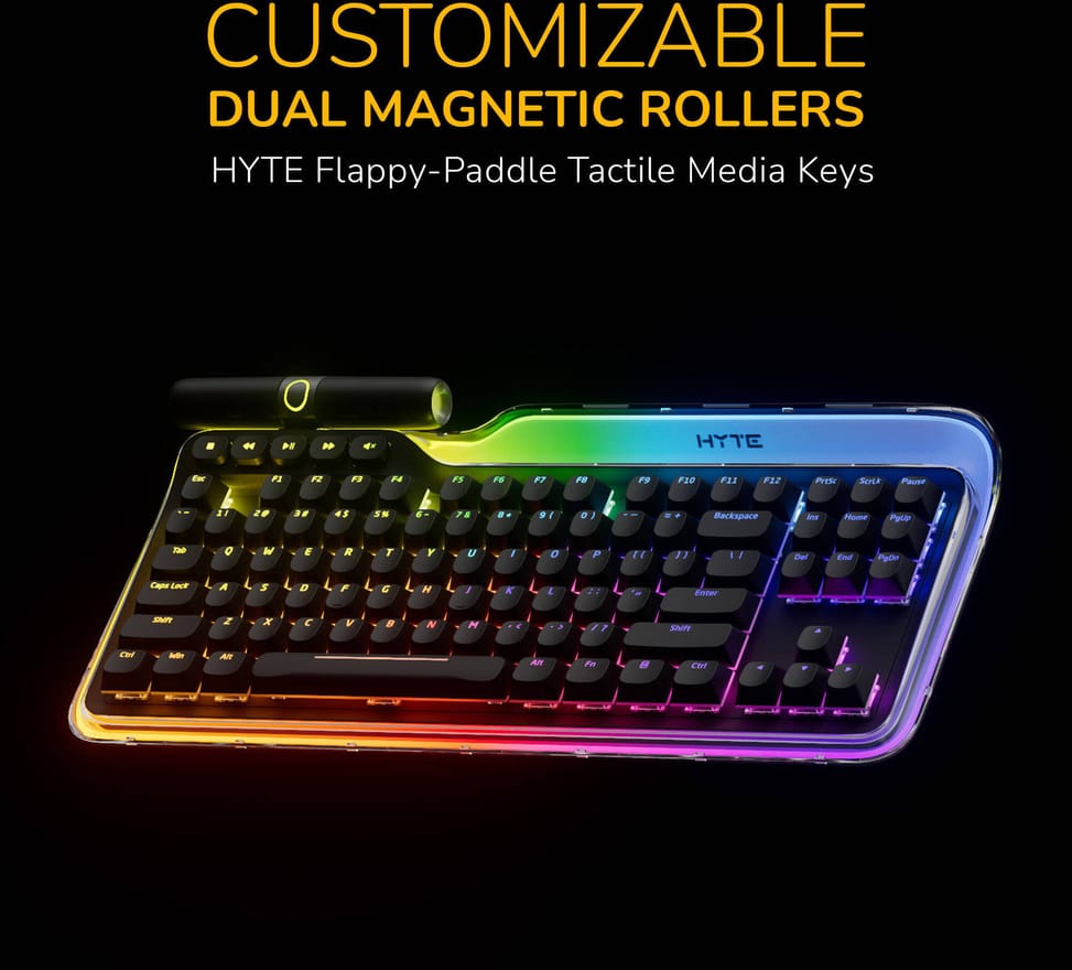 HYTE Keeb TKL Backlit Mechanical Gaming Keyboard (KB-HYTE-KEEB) — image 9