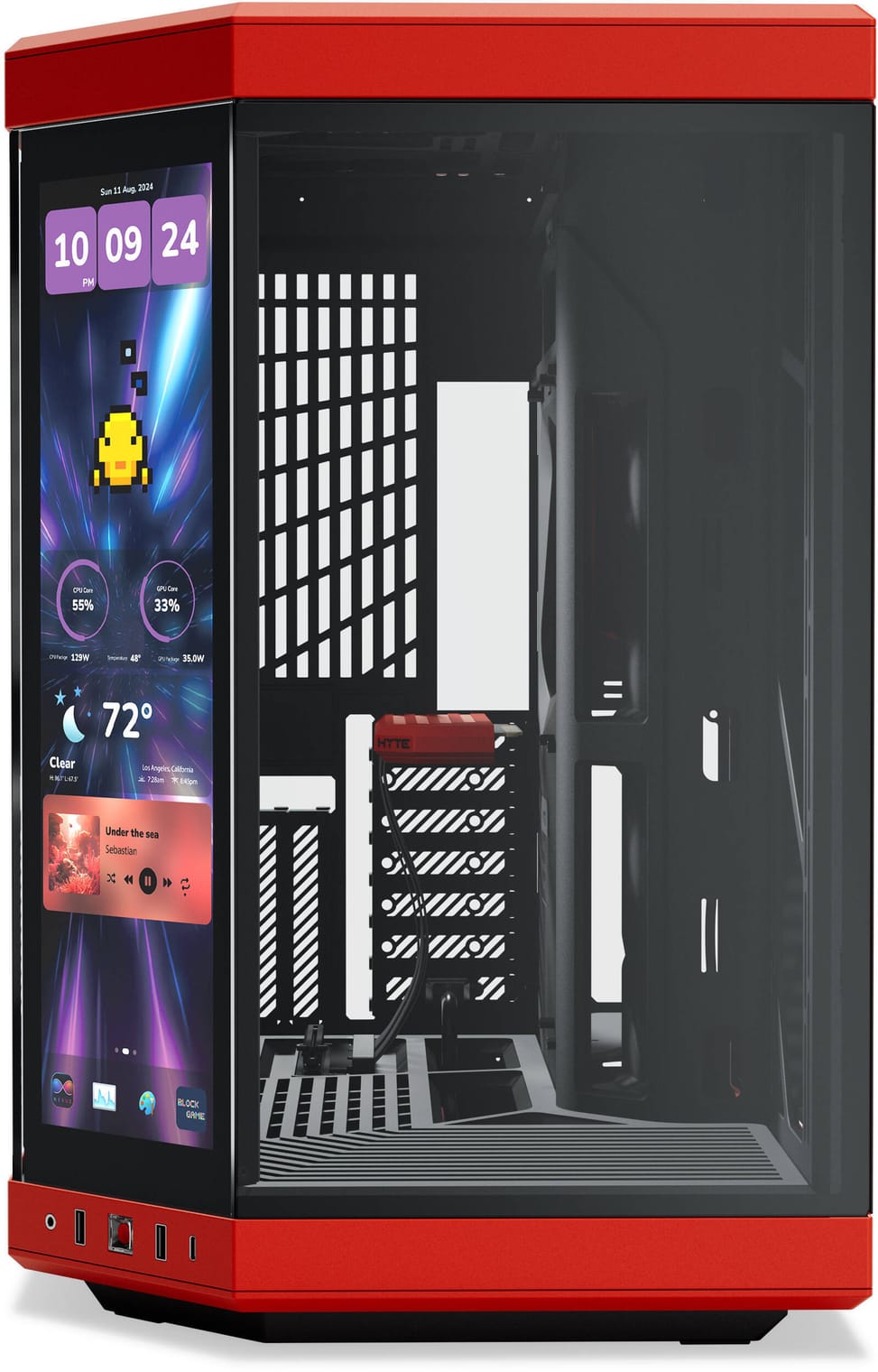 Boîtier PC Gaming HYTE Y70 tactile Infinite Mid-Towe (CS-HYTE-Y70TTI-RB) — image 2