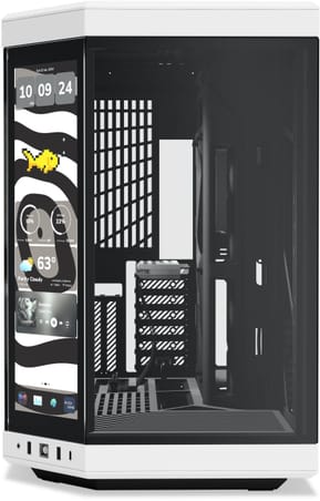 Boîtier PC Gaming HYTE Y70 tactile Infinite Mid-Tower - Panda (CS-HYTE-Y70TTI-WB) — image 2
