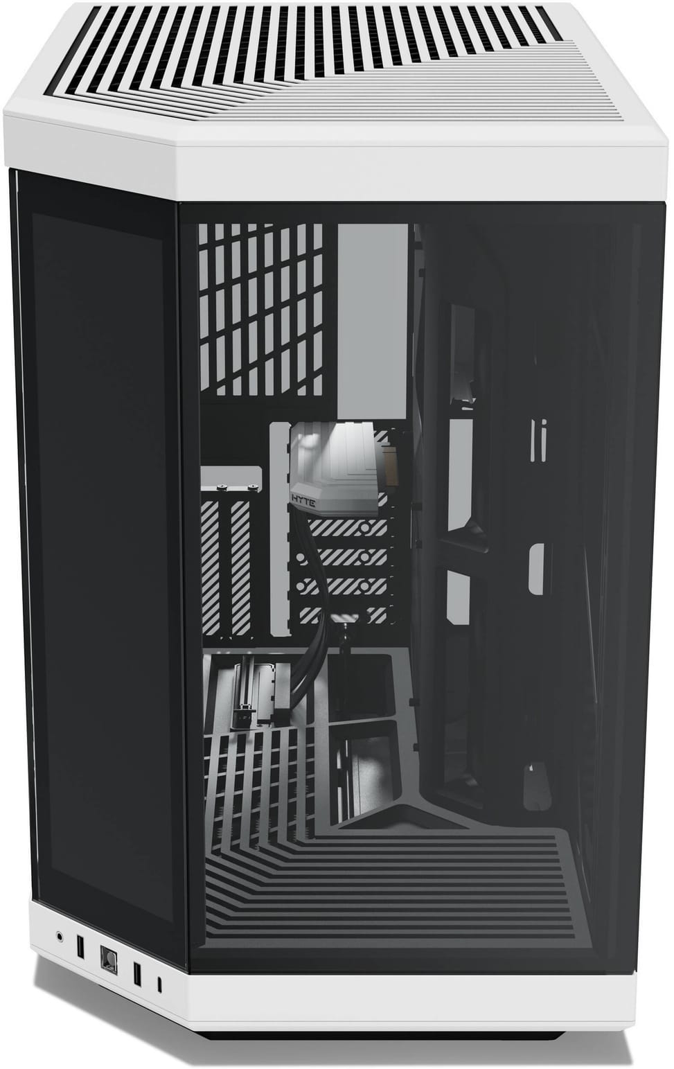 Boîtier PC Gaming HYTE Y70 tactile Infinite Mid-Tower - Panda (CS-HYTE-Y70TTI-WB) — image 3