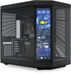 Boîtier PC Gaming HYTE Y70 tactile Infinite Mid-Tower - Noir absolu (CS-HYTE-Y70TTI-BB)