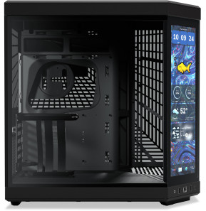 Boîtier PC Gaming HYTE Y70 tactile Infinite Mid-Tower - Noir absolu (CS-HYTE-Y70TTI-BB)