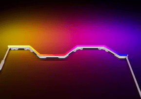 Éclairage numérique fluide HYTE Noodle LN60 - Blanc (ACC-HYTE-LN-60-W) — image 3