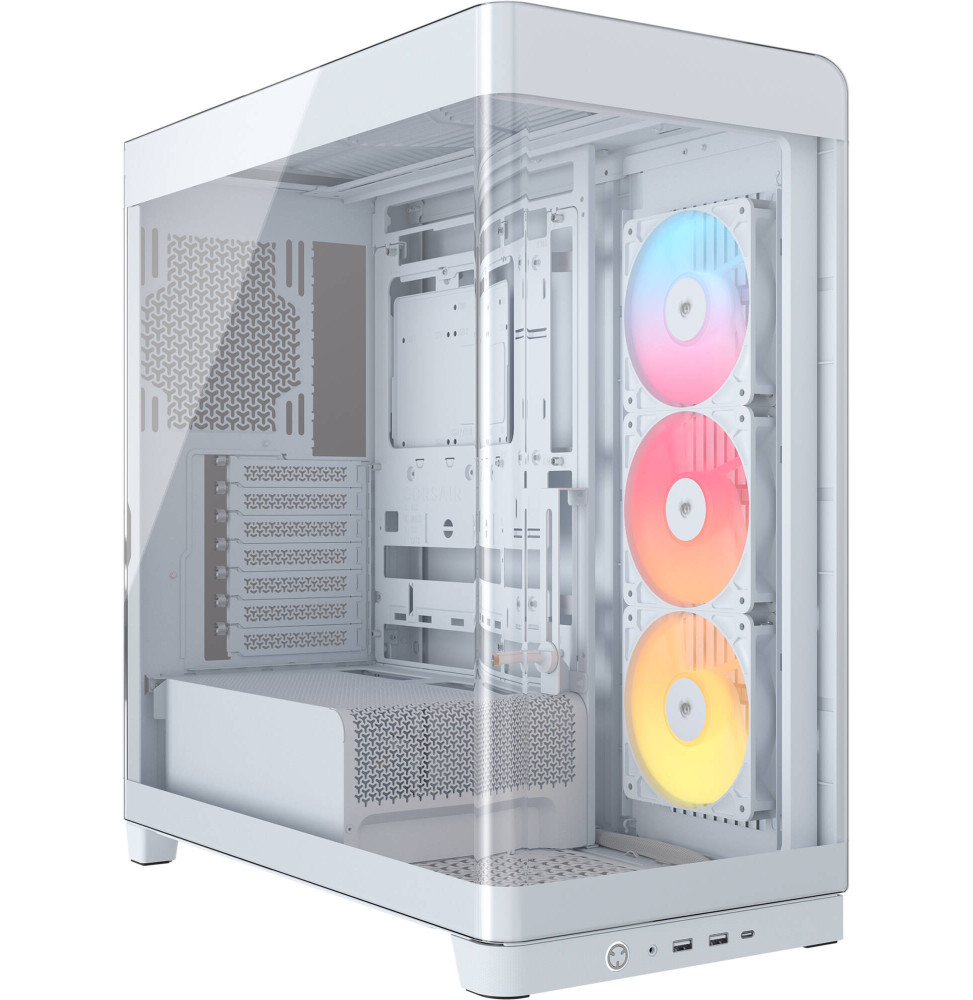 Boîtier PC Gaming Corsair Frame 4500X RS-R ARGB Mid-Tower Blanc (CC-9011315-WW)