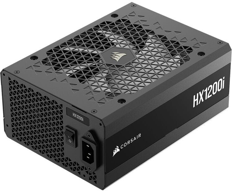 Bloc alimentation Corsair HX1200i, 80 PLUS Platinum, C14 Version (CP-9020307-EU) — image 4