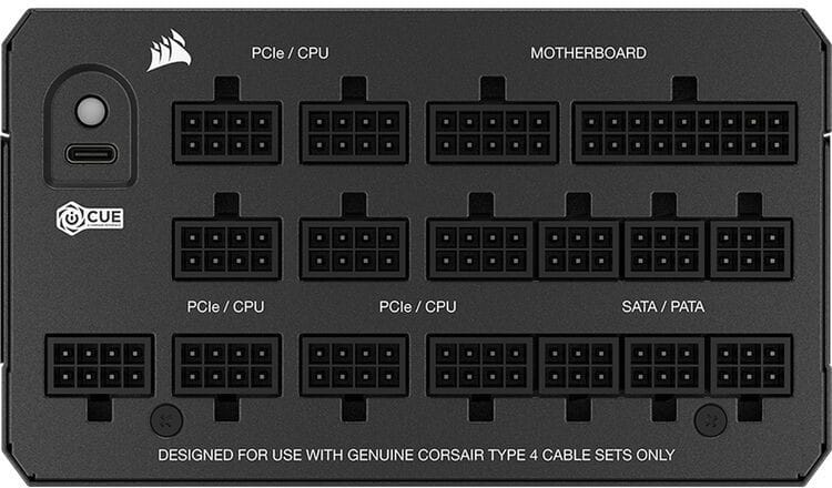 مزود طاقة Corsair HX1200i، 80 PLUS Platinum، إصدار C14 (CP-9020307-EU) — صورة 6