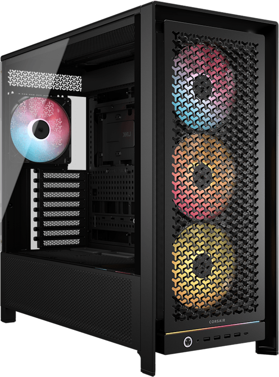 Boîtier PC Gaming Corsair Frame 5000D RS ARGB Mid-Tower Noir (CC-9011309-WW)