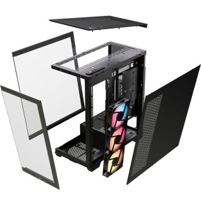 Boîtier PC Gaming Corsair Frame 3500X RS-R ARGB Mid-Tower Noir (CC-9011322-WW)