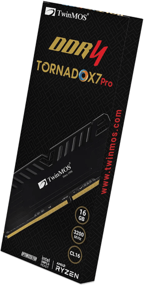 Barrette mémoire TwinMOS TornadoX7 Pro U-DIMM 16GB DDR4 3200 MHz CL16 - PC bureau (6291104608153) — image 3